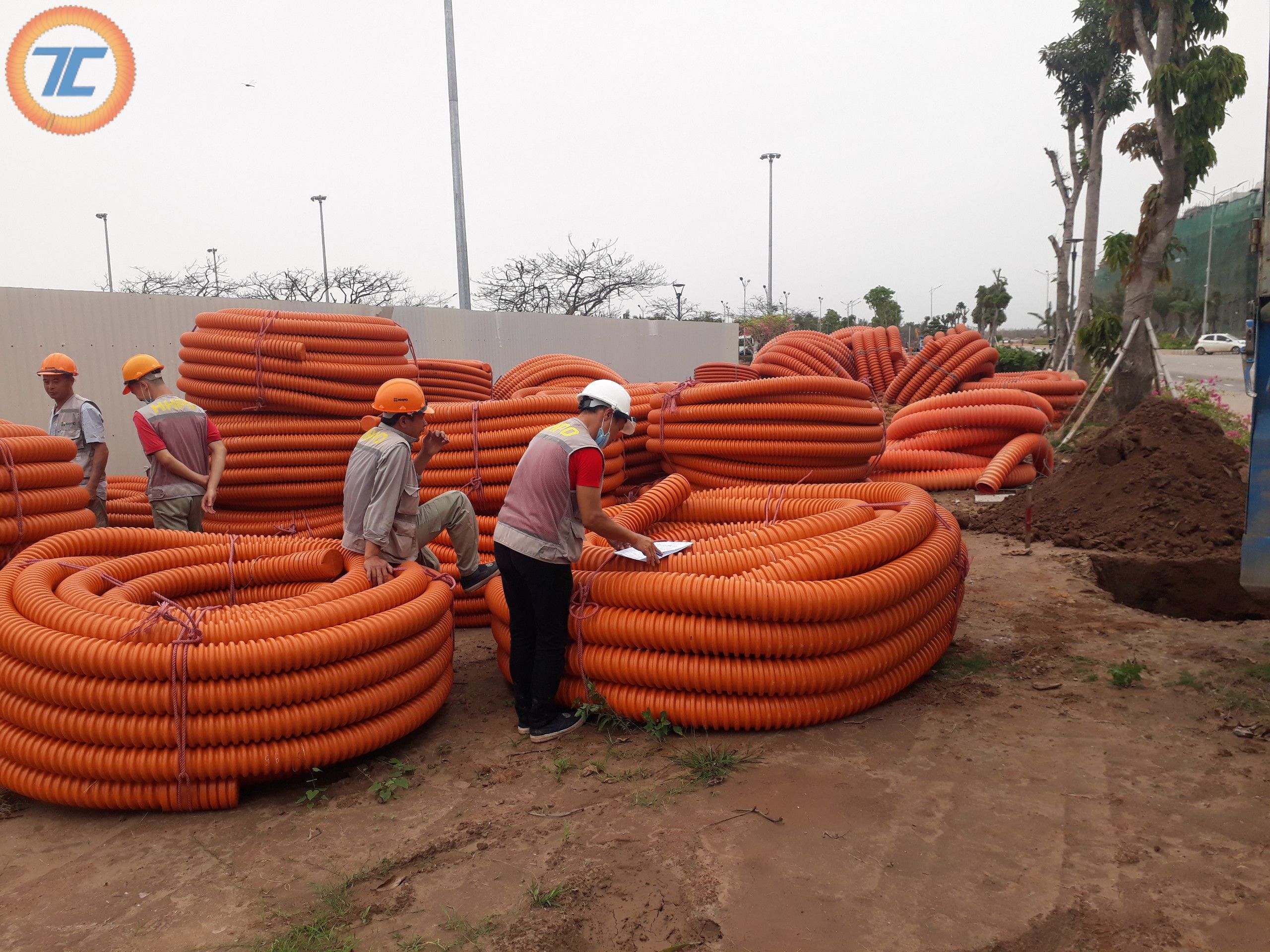 Dự án Khu dân cư Đông Bình Dương, Tân Bình, Dĩ An, Bình Dương với hệ thống ống nhựa xoắn HDPE Tiến Công của Thành Công